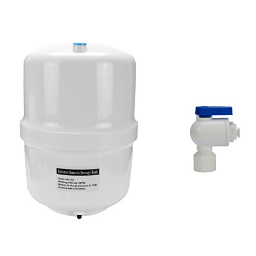 Trinkwasserladen Wassertank Osmose aus Kunststoff 4,0 Gallonen ca. 15 Ltr. brutto - Vorratsbehälter + Tankhahn von Trinkwasserladen