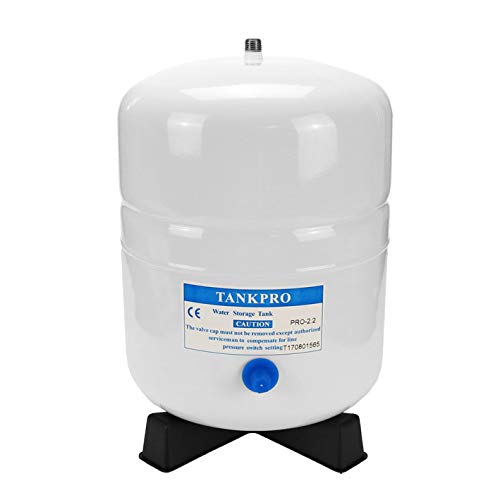 Trinkwasserladen Wassertank Osmose aus Stahl 2,2 Gallonen ca. 8 Ltr. brutto - Vorratsbehälter von Trinkwasserladen