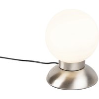 Design Tischlampe Stahl dimmbar inkl. LED - Majestic von Trio Leuchten