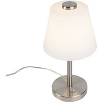 Design Tischlampe Stahl dimmbar inkl. LED - Regno von Trio Leuchten