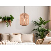 Trio Lighting - Hängelampe runa Korbleuchte mit Sisal Geflecht Lampenschirm, ø 25cm von TRIO LIGHTING
