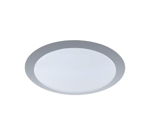 Trio LED Deckenleuchte, Durchmesser 35 x 8 cm, A, 12 W SMD-LED inklusive eingebauten LED, weiß 626511287 von Trio Leuchten