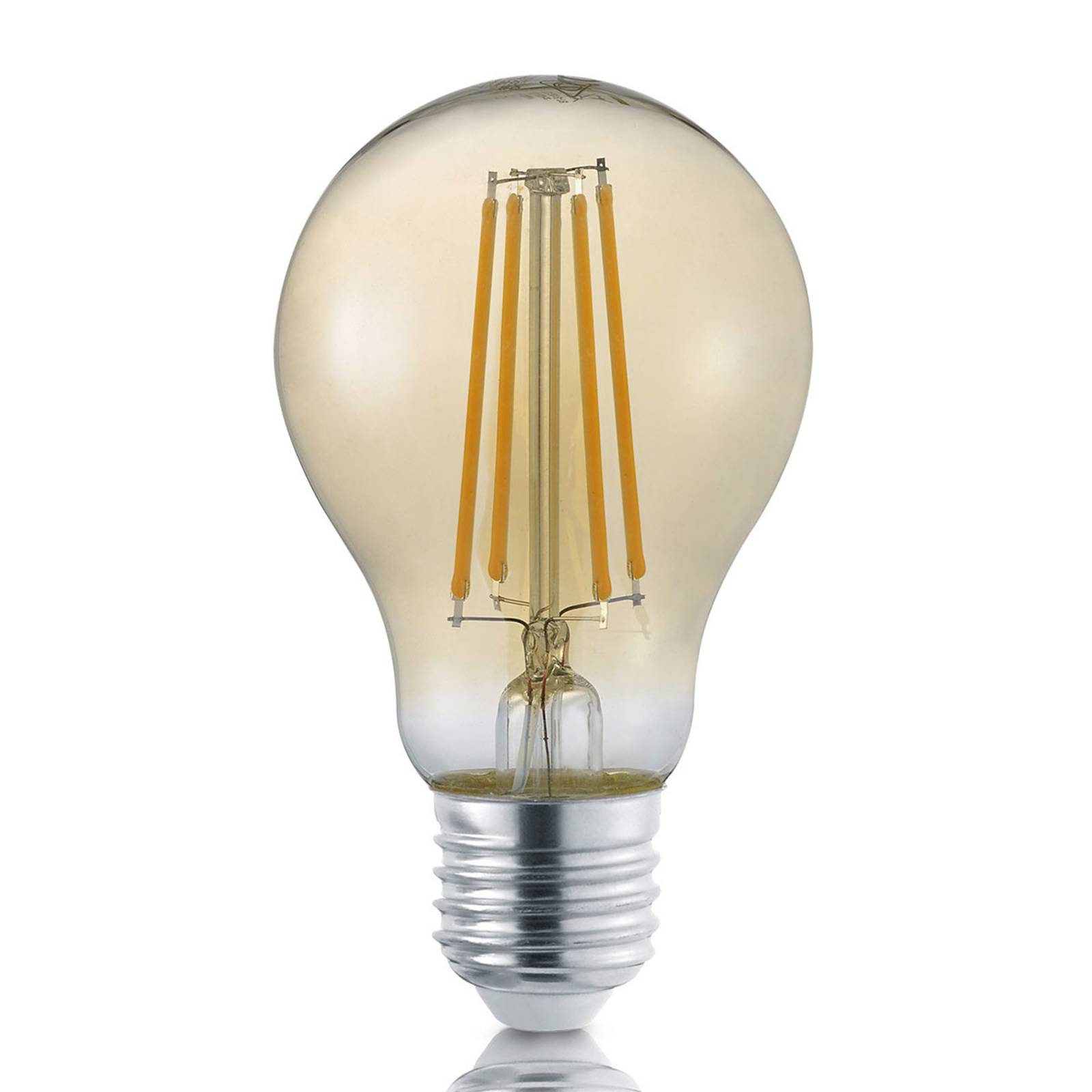 LED-Filamentlampe E27 8W gold Switch Dimmer 2.700K LED-Filamentlampe E27 8W gold Switch Dimmer 2.700K von Trio Lighting