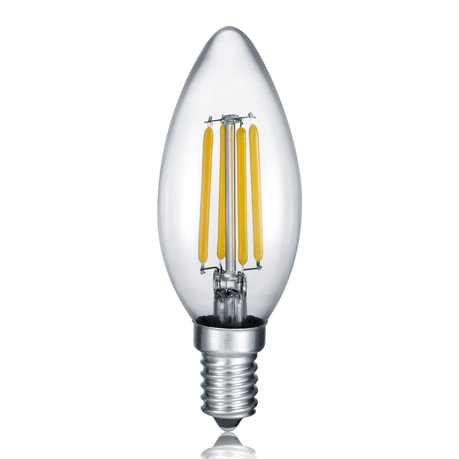 LED-Kerze E14 4W Filament, 2.700K Switch Dimmer LED-Kerze E14 4W Filament, 2.700K Switch Dimmer von Trio Lighting