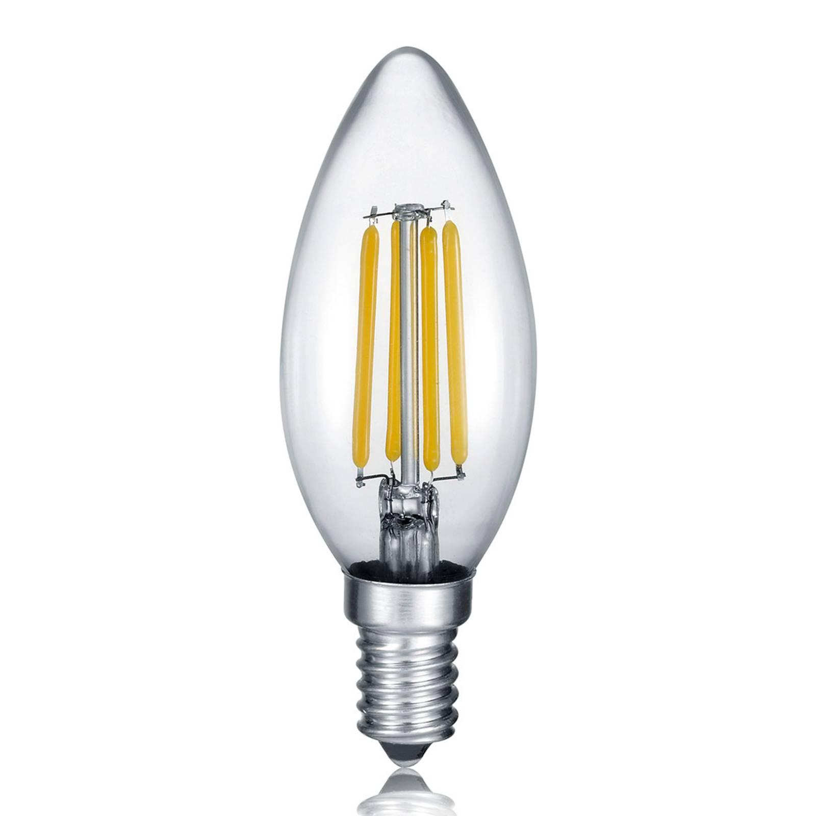 LED-Kerze E14 4W Filament, 2.700K Switch Dimmer von Trio Lighting