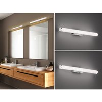Trio Leuchten - led Bad Wandleuchten 2er Set mit Schalter Chrom 60cm - Spiegelleuchte Trio Leuchten - led Bad Wandleuchten 2er Set mit Schalter Chrom 60cm - Spiegelleuchte von Trio Leuchten