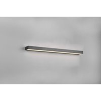 Led Badezimmer Wandleuchte rocco Schwarz 90cm - Up-Down Spiegelleuchte von Trio Leuchten