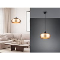 Led Pendelleuchte 1-flammig mit Lampenschirm Messing, ø 45cm Led Pendelleuchte 1-flammig mit Lampenschirm Messing, ø 45cm von Trio Leuchten