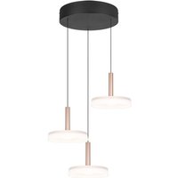 Led Pendelleuchte celeste 3-flammig höhenverstellbar Glas Weiß, ø 35cm Led Pendelleuchte celeste 3-flammig höhenverstellbar Glas Weiß, ø 35cm von Trio Leuchten