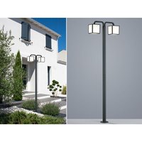 Moderne led Gartenlaternen 2er set, IP54 - Höhe 200cm von Trio Leuchten