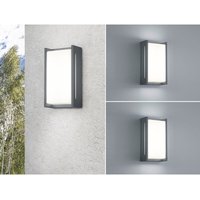 Trio Leuchten - Modernes led Außenwandleuchten 2er set aus Aluminium in Anthrazit, IP54 Trio Leuchten - Modernes led Außenwandleuchten 2er set aus Aluminium in Anthrazit, IP54 von Trio Leuchten