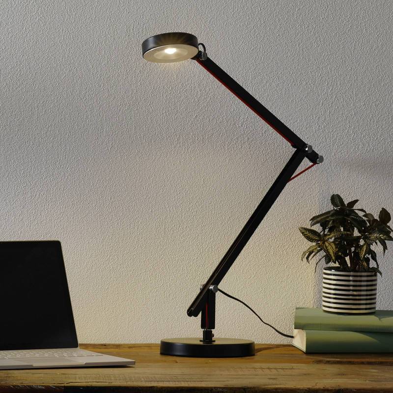 Schwarze LED-Multifunktionsleuchte Amsterdam von Trio Lighting