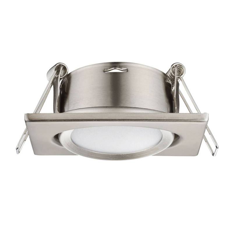 Schwenkbarer LED-Einbaustrahler Rila, Nickel matt von Trio Lighting