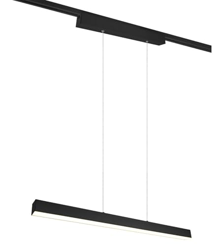 TRIO 73043132 LED-Pendelleuchte 29W DUOLINE 3000K 3400lm sw von Trio Leuchten