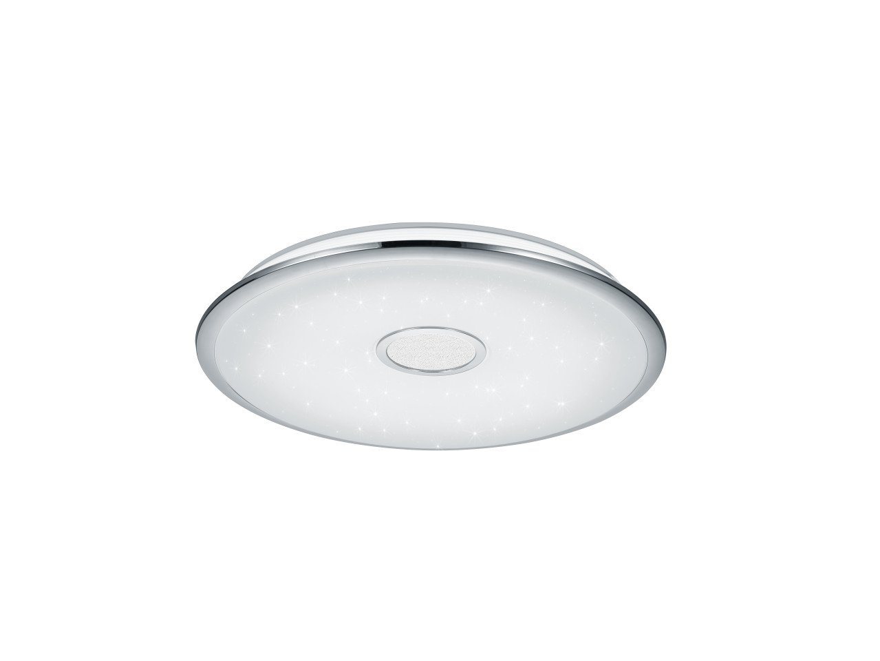 TRIO Leuchten Deckenleuchte Trio LED Deckenleuchte Okinawa chrom, Inkl. Leuchtmittel, Dimmbar nicht Smart Home-fähig ohne Bewegungsmelder TRIO Leuchten Deckenleuchte Trio LED Deckenleuchte Okinawa chrom, Inkl. Leuchtmittel, Dimmbar nicht Smart Home-fähig ohne Bewegungsmelder von Trio Leuchten