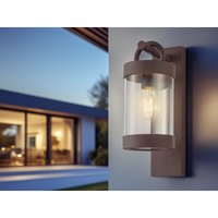 Trio - Außenwandleuchte sambesi Laterne im Landhausstil, Rostoptik, Höhe 33cm von Trio