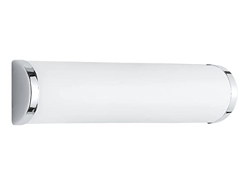 Trio Leuchten Wandleuchte Xavi 2803021-06, Metall Chrom, Glas weiß satiniert, exkl. 2x E14 von Trio Leuchten
