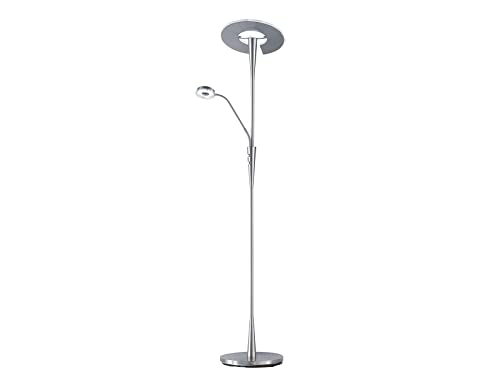 Trio Leuchten LED Stehleuchte 422710307 Quebec, inkl. 34 + 5 Watt LED, Metall Nickel matt, 60 x 35 x 180 cm Trio Leuchten LED Stehleuchte 422710307 Quebec, inkl. 34 + 5 Watt LED, Metall Nickel matt, 60 x 35 x 180 cm von Trio Leuchten