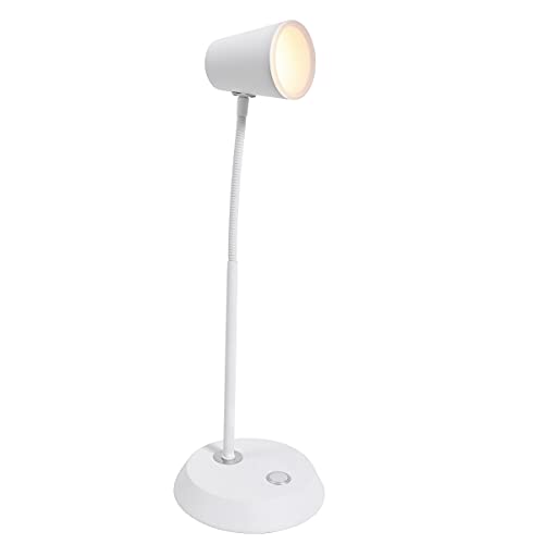 Trio Leuchten LED Tischleuchte Narcos 573190131, Metall Nickel weiß / Chrom, 1 x 6 Watt, 23.0 x 15.0 x 38.0 cm Trio Leuchten LED Tischleuchte Narcos 573190131, Metall Nickel weiß / Chrom, 1 x 6 Watt, 23.0 x 15.0 x 38.0 cm von Trio Leuchten