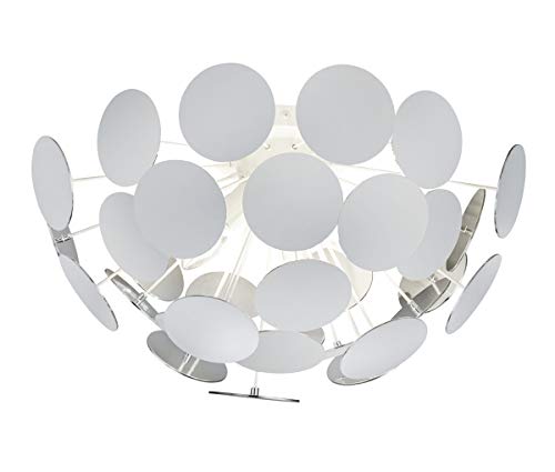Trio Leuchten Deckenleuchte Discalgo 609900331, Metall/Kunststoff Weiß/Silberfarbig, exkl. 3x E14 Trio Leuchten Deckenleuchte Discalgo 609900331, Metall/Kunststoff Weiß/Silberfarbig, exkl. 3x E14 von TRIO LIGHTING FOR YOU