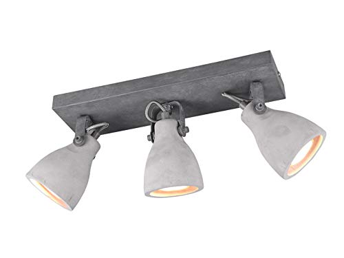 Trio Leuchten Balken Concrete 802500378, Metall, Schirm Beton, 3 x GU10, 10.0 x 35.0 x 18.0 cm Trio Leuchten Balken Concrete 802500378, Metall, Schirm Beton, 3 x GU10, 10.0 x 35.0 x 18.0 cm von Trio Leuchten