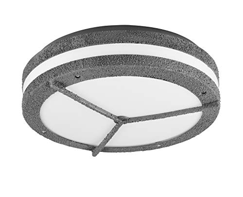 Trio Leuchten Außen Deckenleuchte Murray 676160278, Kunststoff betonfarbig mit Struktur, exkl. 2xE27 Trio Leuchten Außen Deckenleuchte Murray 676160278, Kunststoff betonfarbig mit Struktur, exkl. 2xE27 von Trio Leuchten