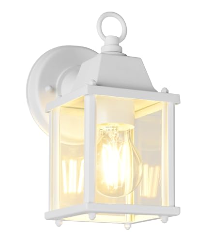 Trio Leuchten Außen Wandleuchte Mirande 262260131, Aluminium Druckguss Weiß matt, Glas klar, exkl. 1x E27 Trio Leuchten Außen Wandleuchte Mirande 262260131, Aluminium Druckguss Weiß matt, Glas klar, exkl. 1x E27 von Trio Leuchten