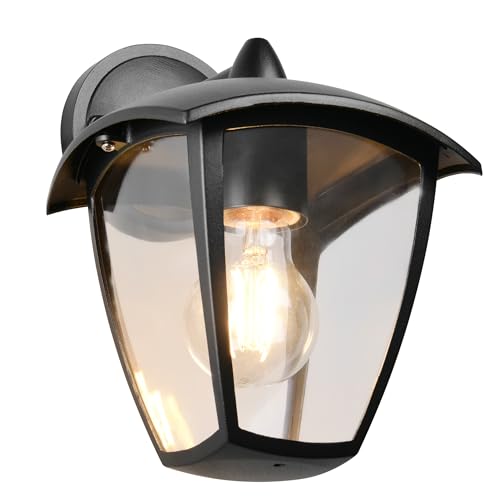 Trio Leuchten Außen Wandleuchte Venta 263260132, Aluminium Druckguss Schwarz matt, Kunststoff klar, exkl. 1x E27 Trio Leuchten Außen Wandleuchte Venta 263260132, Aluminium Druckguss Schwarz matt, Kunststoff klar, exkl. 1x E27 von Trio Leuchten