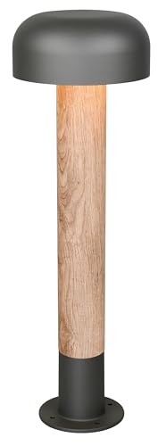 Trio Leuchten Außen Wegeleuchte Fraser 562560135, Aluminium Druckguss Anthrazit/Print Holznachbildung, exkl. 1x E27 Trio Leuchten Außen Wegeleuchte Fraser 562560135, Aluminium Druckguss Anthrazit/Print Holznachbildung, exkl. 1x E27 von Trio Leuchten