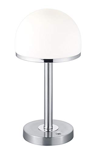 Trio Leuchten Berlin 527590107 LED Tischleuchte, Metall, 4 Watt, Nickel Matt, 4x fach Touch von Trio Leuchten