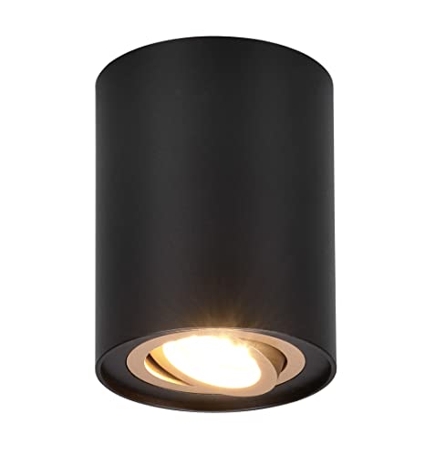 Trio Leuchten Deckenleuchte Cookie 612900180, Metall Schwarz/goldfarbig, exkl. 1x GU10 Trio Leuchten Deckenleuchte Cookie 612900180, Metall Schwarz/goldfarbig, exkl. 1x GU10 von Trio Leuchten