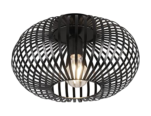 Trio Leuchten Deckenleuchte Johann 606903032, Metall Schwarz matt, exkl. Leuchtmittel 1x E27 Trio Leuchten Deckenleuchte Johann 606903032, Metall Schwarz matt, exkl. Leuchtmittel 1x E27 von Trio Leuchten