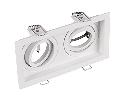 Trio Leuchten Deckenleuchte Kenai 651600231, Metall Weiß matt, exkl. 2x GU10 von TRIO LIGHTING FOR YOU