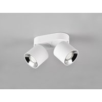 Deckenstrahler guayana Weiß 2 Spots schwenkbar, Breite 18cm von Trio Leuchten