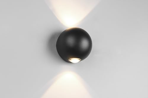 Trio Leuchten LED Außen Wandleuchte Avisio 246760232, Aluminium Druckguss Schwarz matt, inkl. 2x 2 Watt LED Trio Leuchten LED Außen Wandleuchte Avisio 246760232, Aluminium Druckguss Schwarz matt, inkl. 2x 2 Watt LED von Trio Leuchten