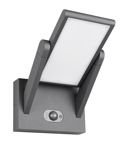 Trio Leuchten LED Außen Wandleuchte Malawi 253769142, Aluminium Druckguss Anthrazit, 5 Watt LED, Hybrid Solar/Netzbetrieb, Dämmerungssensor, Bewegungssensor Trio Leuchten LED Außen Wandleuchte Malawi 253769142, Aluminium Druckguss Anthrazit, 5 Watt LED, Hybrid Solar/Netzbetrieb, Dämmerungssensor, Bewegungssensor von Trio Leuchten
