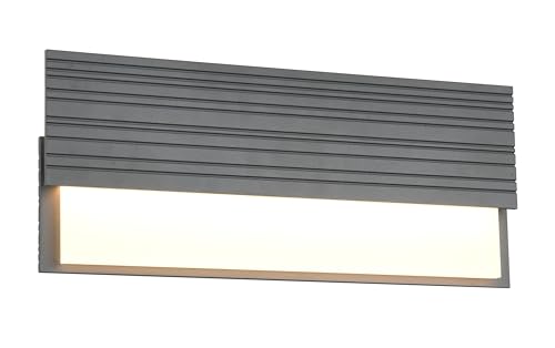 Trio Leuchten LED Außen Wandleuchte Mariza 247060142, Aluminium Druckguss, Glas weiß, inkl. 10 Watt LED Trio Leuchten LED Außen Wandleuchte Mariza 247060142, Aluminium Druckguss, Glas weiß, inkl. 10 Watt LED von Trio Leuchten