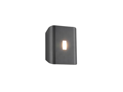 Trio Leuchten LED Außen Wandleuchte Santerno 246660342, Aluminium Druckguss, inkl. 7.5 Watt LED, Farbwechsel, Anthrazit Trio Leuchten LED Außen Wandleuchte Santerno 246660342, Aluminium Druckguss, inkl. 7.5 Watt LED, Farbwechsel, Anthrazit von Trio Leuchten