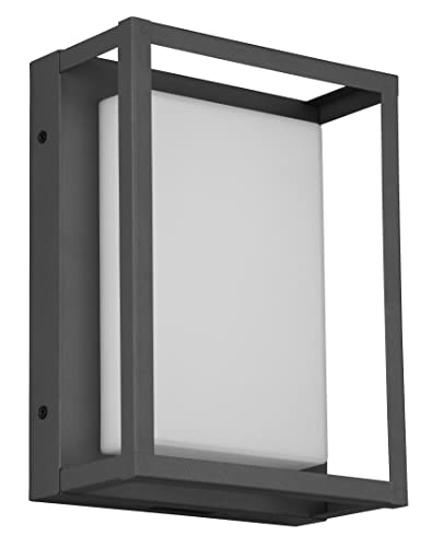 Trio Leuchten LED Außen Wandleuchte Witham 277860142, Metall Anthrazit, Kunststoff weiß, inkl. 14 Watt LED, Lichtfarbe einstellbar Trio Leuchten LED Außen Wandleuchte Witham 277860142, Metall Anthrazit, Kunststoff weiß, inkl. 14 Watt LED, Lichtfarbe einstellbar von Trio Leuchten