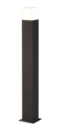 Trio Leuchten LED Außen-Wegeleuchte, Aluminiumguss, inklusiv 1 x E14, 4 W, Höhe 80 cm, anthrazit 420060142 Trio Leuchten LED Außen-Wegeleuchte, Aluminiumguss, inklusiv 1 x E14, 4 W, Höhe 80 cm, anthrazit 420060142 von Trio Leuchten