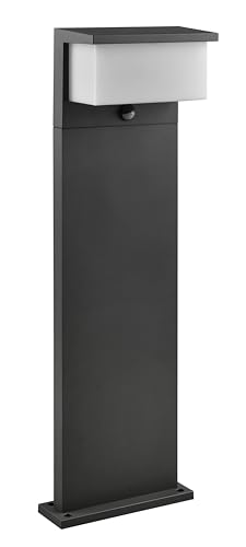 Trio Leuchten LED Außen Wegeleuchte Nestos 440969142, Aluminium Druckguss Anthrazit, Schirm Kunststoff Weiß, inkl. 13 Watt LED, Bewegungssensor Trio Leuchten LED Außen Wegeleuchte Nestos 440969142, Aluminium Druckguss Anthrazit, Schirm Kunststoff Weiß, inkl. 13 Watt LED, Bewegungssensor von Trio Leuchten