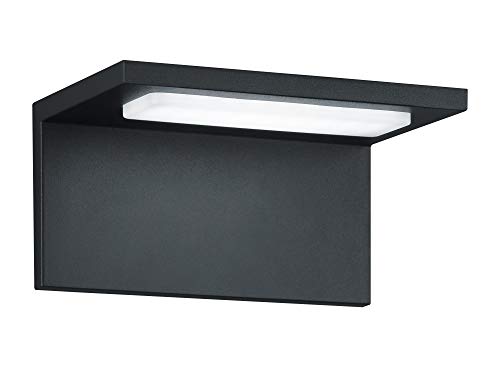 Trio Leuchten LED Außenleuchte Trave 228760142, Druckguss Aluminium anthrazit, 1x 6.5 Watt von Trio Leuchten