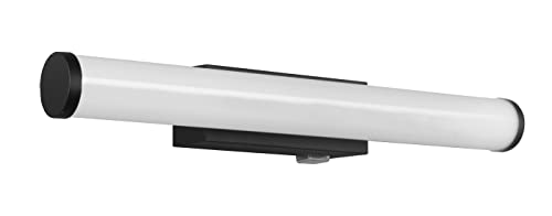 Trio Leuchten LED Bad Wandleuchte Mattimo 283270132, Metall Schwarz matt, Kunststoff weiß, inklusiv 4.3 Watt LED Trio Leuchten LED Bad Wandleuchte Mattimo 283270132, Metall Schwarz matt, Kunststoff weiß, inklusiv 4.3 Watt LED von Trio Leuchten