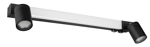 Trio Leuchten LED Badezimmer Wandleuchte Enrico 281470332, Metall Schwarz matt, 6.5 Watt LED, exkl. 2x GU10, Lichtfarbe einstellbar Trio Leuchten LED Badezimmer Wandleuchte Enrico 281470332, Metall Schwarz matt, 6.5 Watt LED, exkl. 2x GU10, Lichtfarbe einstellbar von Trio Leuchten