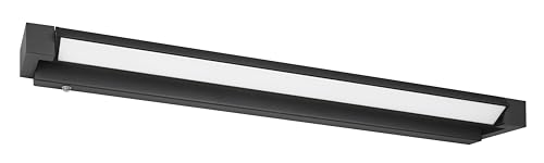 Trio Leuchten LED Badezimmer Wandleuchte Fabrizio 284779132, Aluminium Schwarz matt, 15.5 Watt LED, Lichtfarbe einstellbar, dimmbar von Trio Leuchten