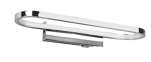Trio Leuchten LED Badezimmer Wandleuchte Gianni 283770106, Metall Chrom, inkl. 17 Watt LED von Trio Leuchten
