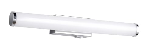 Trio Leuchten LED Badezimmer Wandleuchte Mattimo 283274106, Metall Chrom, Kunststoff Weiß, 4.3 Watt LED von Trio Leuchten