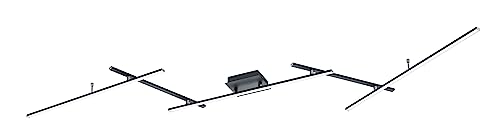 Trio Leuchten LED Deckenleuchte Arvin 628410532, Metall Schwarz matt, inkl. 22 Watt LED, Fernbedienung, Farbwechsel von Trio Leuchten