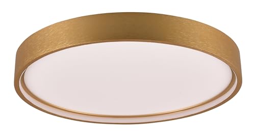 Trio Leuchten LED Deckenleuchte Doha 641310208, Metall Messing matt, Acryl, inkl. 29 Watt LED Trio Leuchten LED Deckenleuchte Doha 641310208, Metall Messing matt, Acryl, inkl. 29 Watt LED von Trio Leuchten