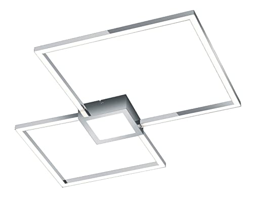 Trio Leuchten LED Deckenleuchte Hydra 676240306, Metall Chrom, inkl. 28 Watt LED, Switch Dimmer von Trio Leuchten